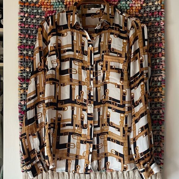 Great blouse by Outback Red.  Machine washable - Picture 1 of 4